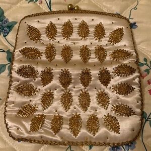 hand beaded clasp purse